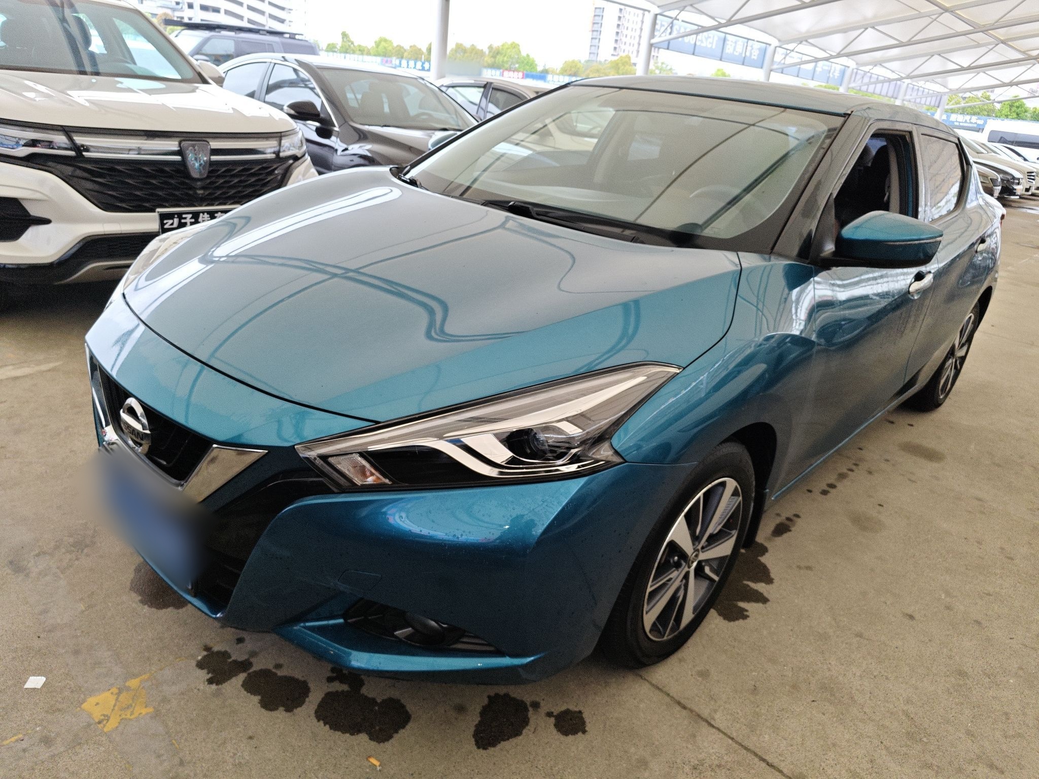 تحت مقدمة السيارة