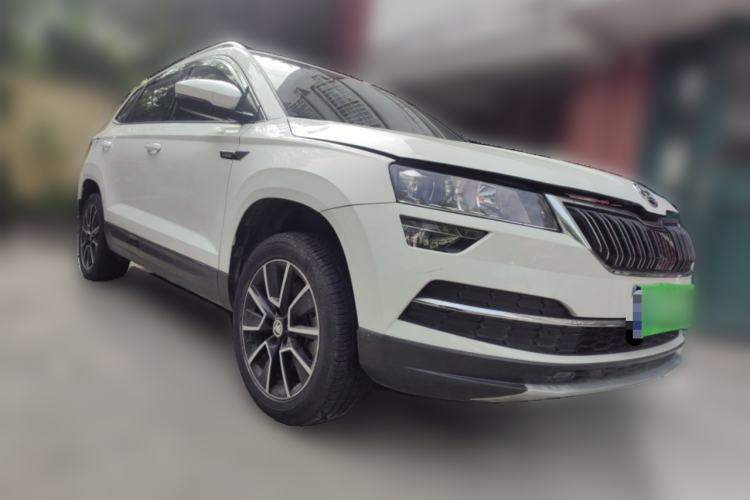 Used Skoda Karoq 2018 TSI280 Luxury Edition China V Standard Front Right 45 Deg