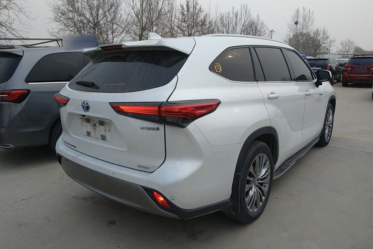Used Toyota Highlander 2022 Dual-Engine 2.5L Four-Wheel Drive Prestige Version 7 Seats