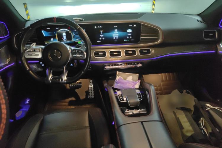 Used Mercedes-Benz GLE Coupe AMG 2020 AMG GLE 53 4MATIC+ Coupe SUV Center Console