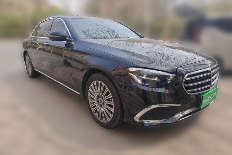 Used Mercedes-Benz E-Class 2021 E 300 L Luxury Model Front Right 45 Deg