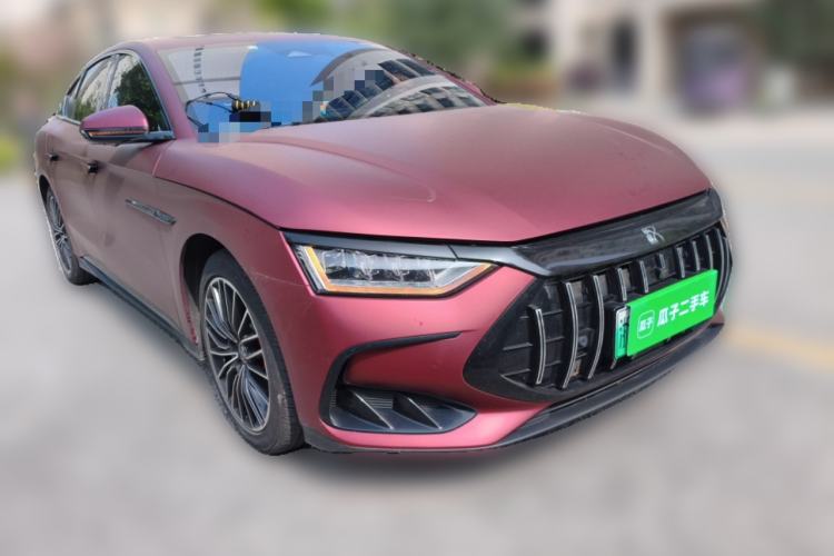 Used BYD Han 2022 DM-i 121KM Prestige Model Front Right 45 Deg