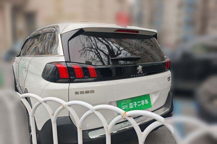 Used Peugeot 5008 2017 380THP 7-Seater Elite Edition Rear Left 45 Deg