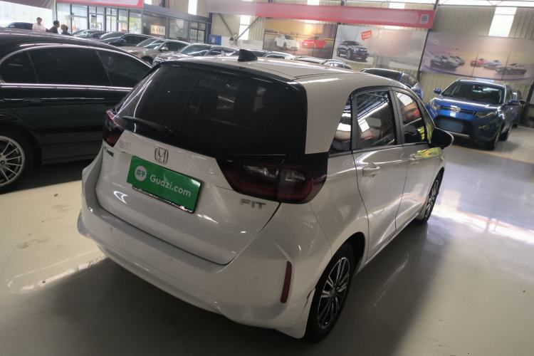 Used Honda Fit 2021 1.5L CVT Trend Edition Rear Right 45 Deg