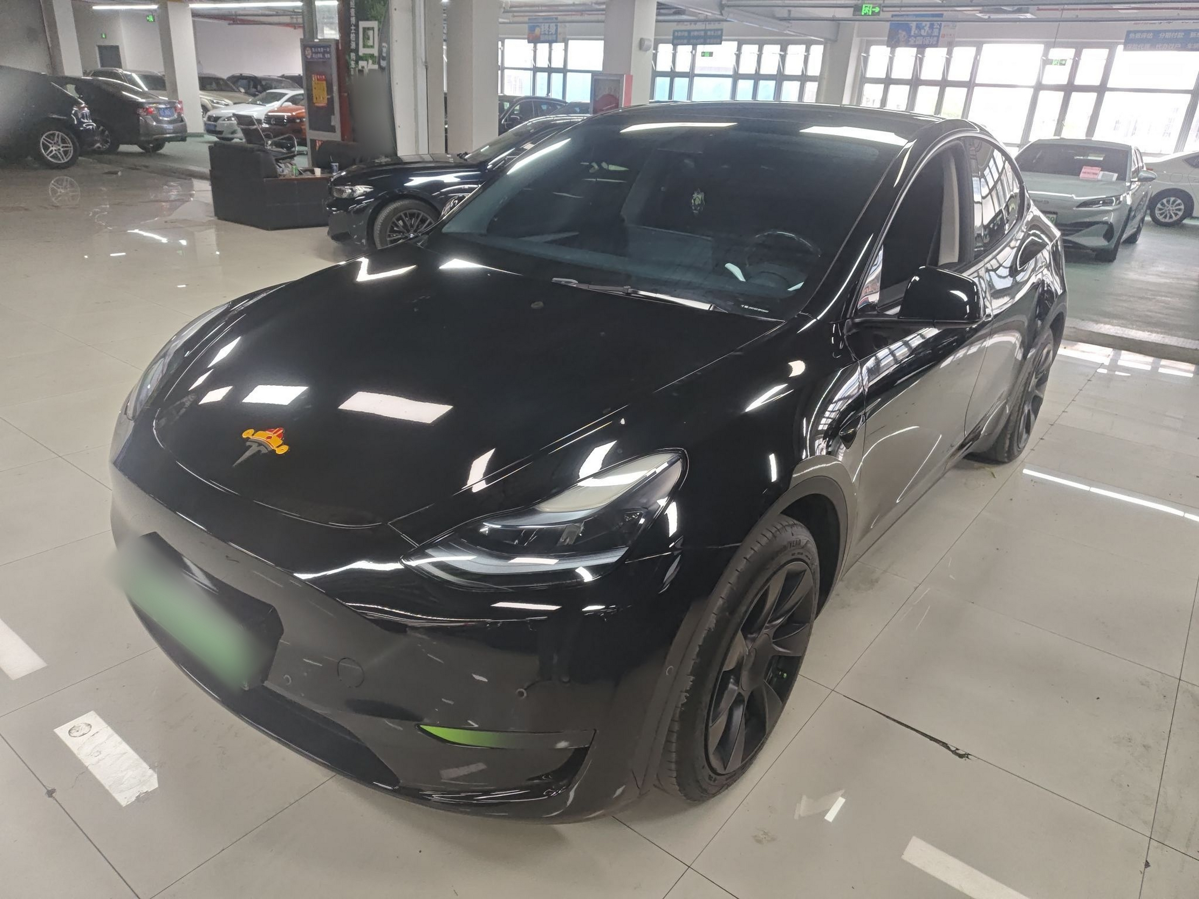 تحت مقدمة السيارة