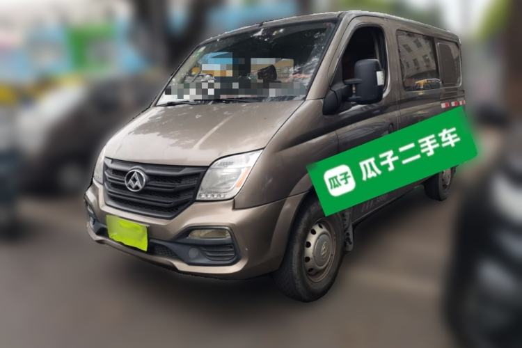 Used SAIC MAXUS Xintu V80 2018 2.5T 6-speed manual Aoyuntong short-wheelbase ultra-low roof 5- or 6-seat model