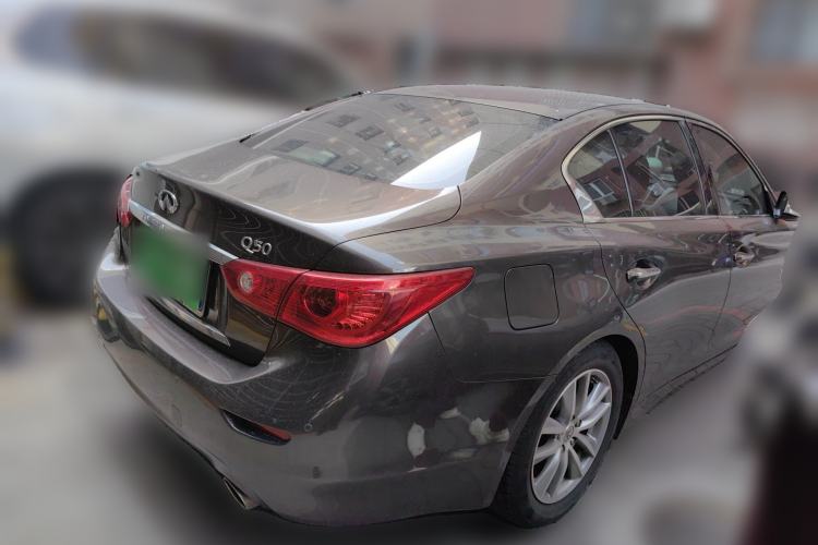 Used Infiniti Q50 2014 3.7L Luxury Edition Rear Right 45 Deg