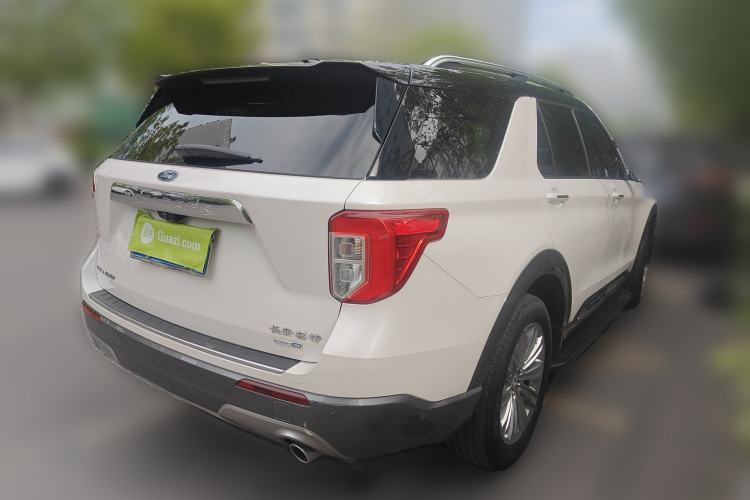 Used Ford Explorer 2020 EcoBoost 285 4x4 Titanium Edition 7-Seater Rear Right 45 Deg