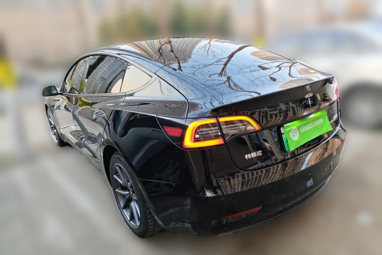 Used Tesla Model 3 2022 Rear-Wheel-Drive Version Rear Left 45 Deg