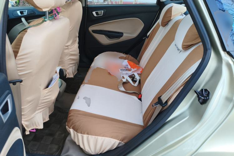 Used Ford Fiesta 2011 Sedan 1.5L Automatic Fashion Edition Left Rear Seat