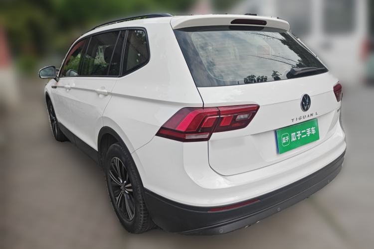 Used Volkswagen Tiguan L 2020 330TSI Automatic Two-Wheel Drive Luxury Edition China VI Standard Rear Left 45 Deg