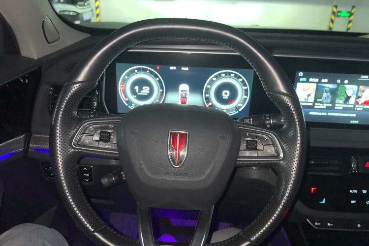 Used Hongqi HS5 2019 2.0T Smart Connect Flagship All-Wheel-Drive Version Steering Wheel