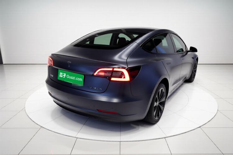 Used Tesla Model 3 2022 Rear-Wheel-Drive Version Rear Right 45 Deg