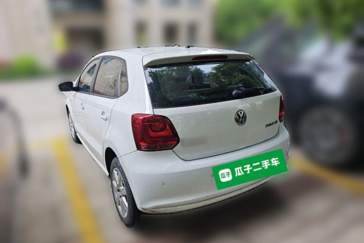 Used Volkswagen Polo 2013 1.6L Automatic Comfort Edition Rear Left 45 Deg