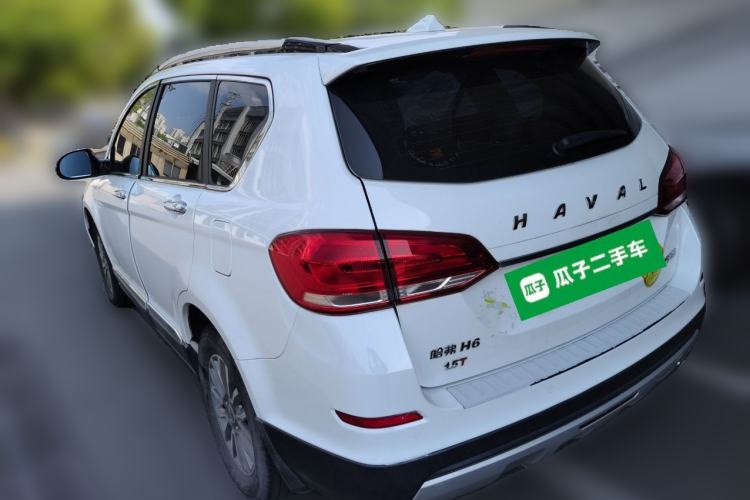 Used Haval H6 2017 Blue Label Sport Edition 1.5T Automatic Two-Wheel Drive Luxury Model Rear Left 45 Deg