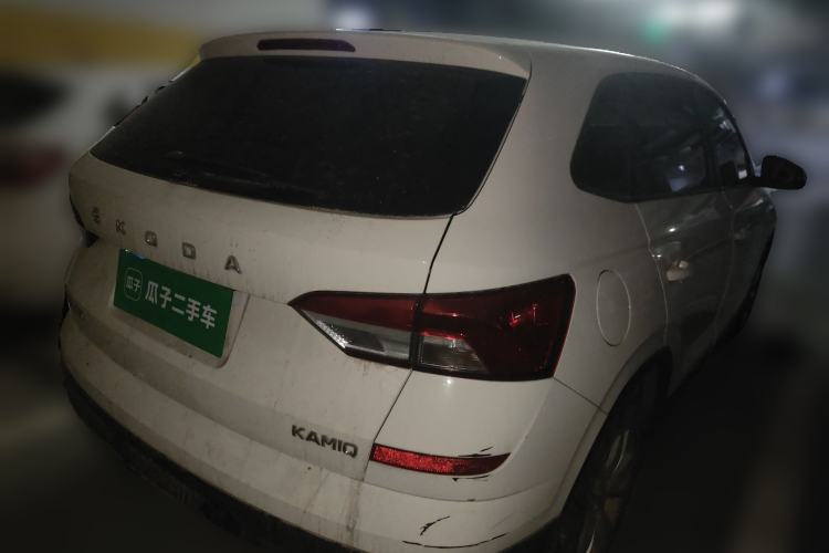 Used Skoda Kamiq 2018 1.5L Automatic Standard Edition China VI Rear Right 45 Deg