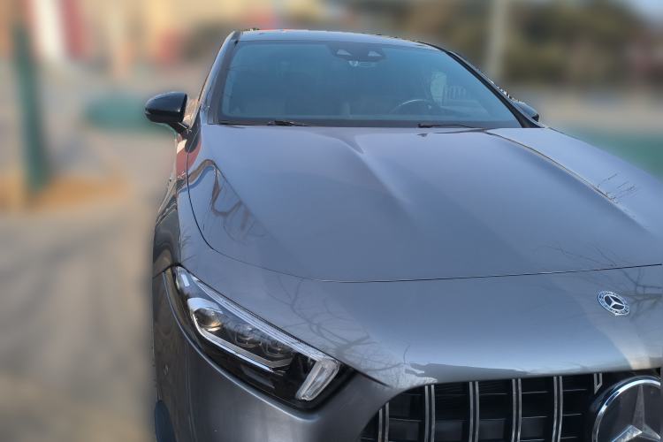 Used Mercedes-Benz A AMG 2019 AMG A 35 L 4MATIC Front Right 45 Deg