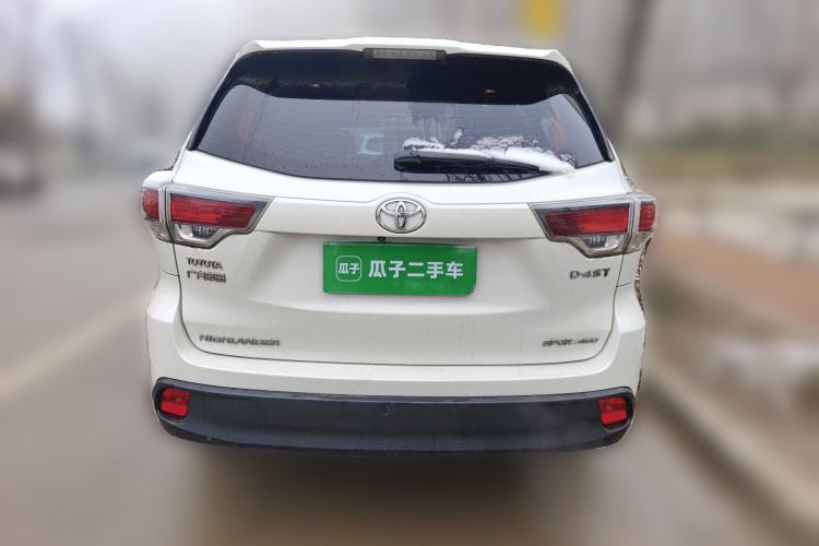 Used Toyota Highlander 2015 2.0T Four-Wheel Drive Luxury Edition 7-Seater Rear