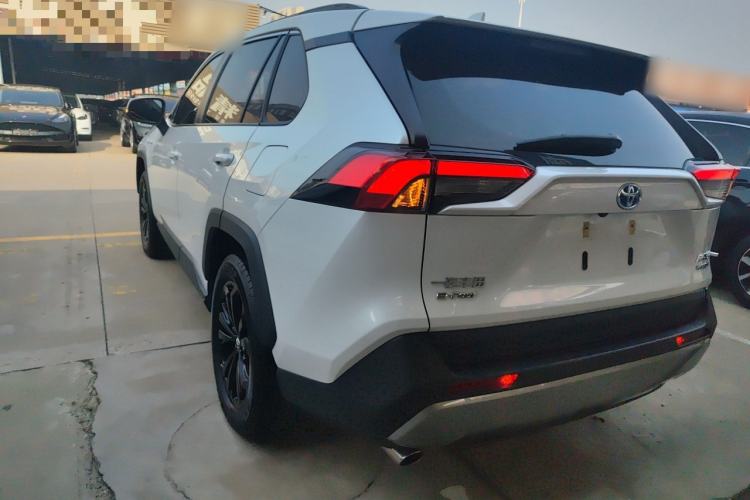 Used Toyota RAV4 2023 Dual-Engine 2.5L E-CVT Four-Wheel Drive Elite Plus Edition Rear Left 45 Deg