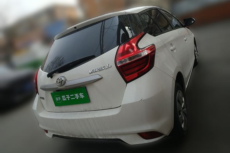 Used Toyota YARiS L Zhi Xuan 2016 Revised 1.5E CVT Charming Edition Rear Right 45 Deg