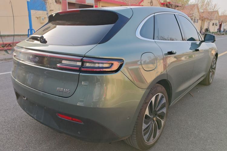 Used Hima AITO M5 2022 Extended-Range Four-Wheel Drive Flagship Edition Rear Right 45 Deg