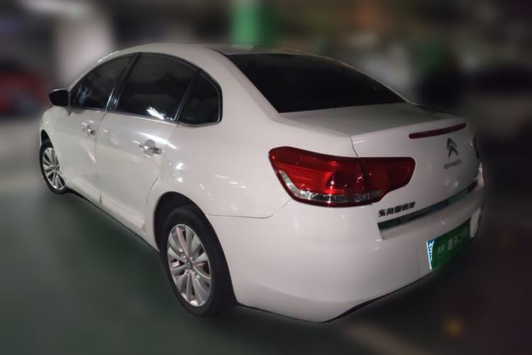 Used Citroen C-Quatre 2012 Sedan 1.6L Manual Enjoyment Model Rear Left 45 Deg