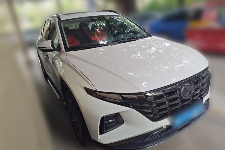 Used Hyundai Tucson 2023 Tucson L 1.5T Automatic Two-Wheel Drive GLX Elite Edition Front Right 45 Deg