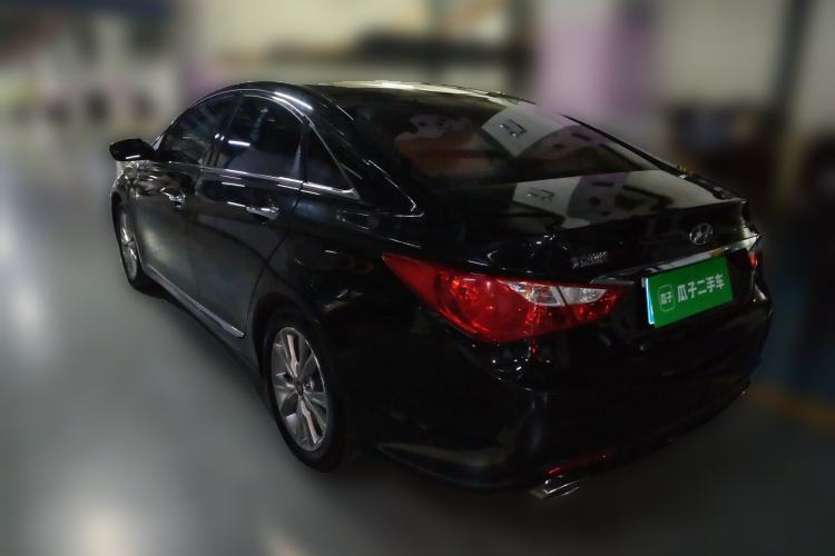 Used Hyundai Sonata 2014 2.0L Automatic Luxury Edition Rear Left 45 Deg
