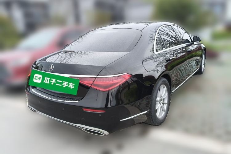 Used Mercedes-Benz S-Class 2021 S 400 L Business Model Rear Right 45 Deg