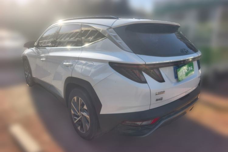 Used Hyundai Tucson 2021 Tucson L 1.5T DCT GLX Elite Edition Rear Left 45 Deg