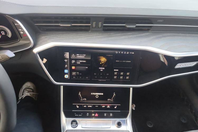 Used Audi A6L 2023 Updated 45 TFSI quattro Prestige Dynamic Edition Audio And AC Panel