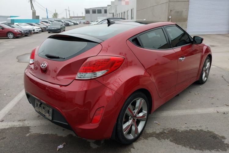 Used Hyundai Veloster 2011 1.6L Automatic Flagship Edition Rear Right 45 Deg