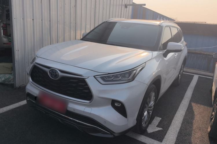 Used Toyota Highlander 2022 Dual-Engine 2.5L Four-Wheel Drive Prestige Version 7 Seats