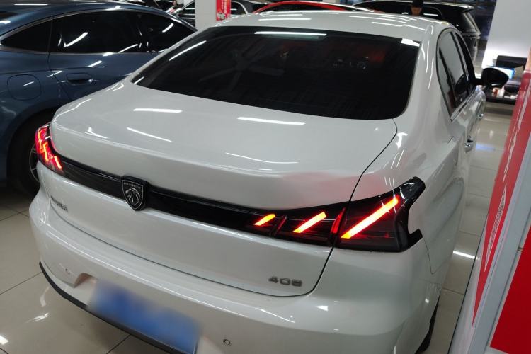 Used Peugeot 408 2022 1.6T Light-Chasing Edition Rear Right 45 Deg