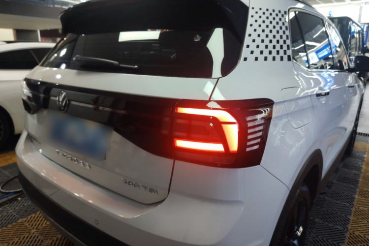 Used Volkswagen T-Cross 2023 280TSI DSG Luxury Edition Rear Right 45 Deg