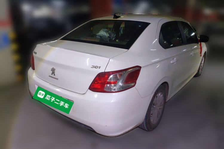Used Peugeot 301 2016 1.6L Manual Comfort Edition Rear Right 45 Deg