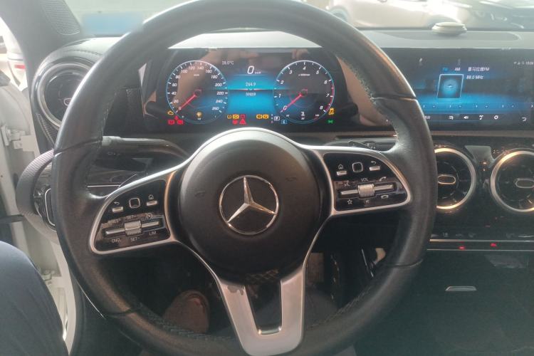 Used Mercedes-Benz A-Class 2020 Restyled A 200 L Sport Sedan Dynamic Version Steering Wheel