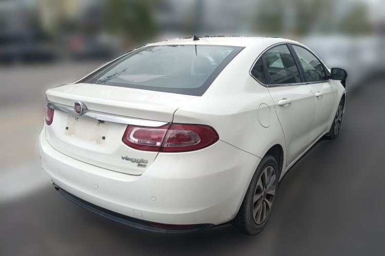 Used Fiat Viaggio 2012 1.4T Automatic Enjoyment Edition Rear Right 45 Deg