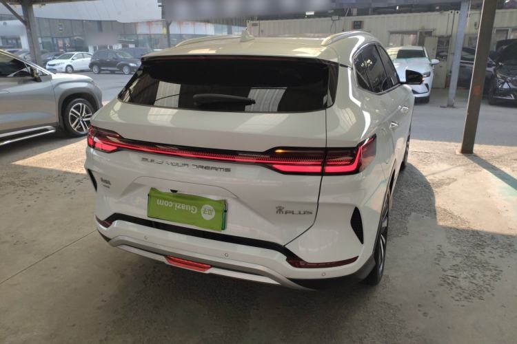 Used BYD Song PLUS New Energy 2024 HONOR Edition DM-i 110km Flagship PLUS Rear Right 45 Deg