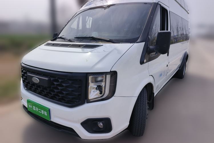 Used JMC Fushun 2023 2.0T Manual Long-Wheelbase High-Roof Passenger Version Business-Class 15-Seater (Non-Commercial)