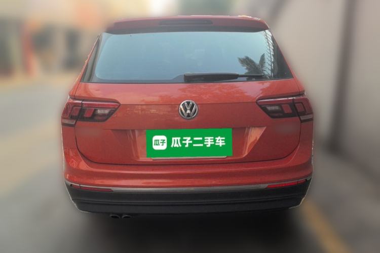 Used Volkswagen Tiguan L 2018 Facelift 330TSI Automatic Two-Wheel Drive Luxury Edition Rear