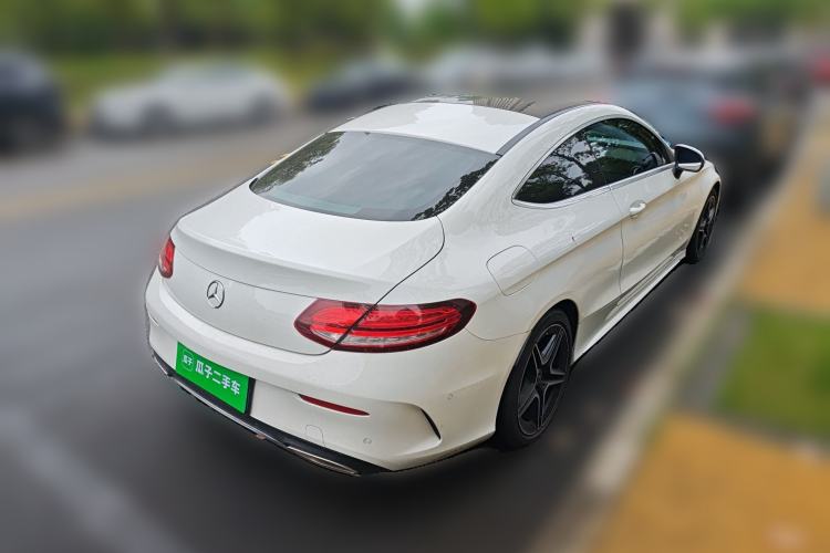 Used Mercedes-Benz C-Class 2019 C 260 Coupe Rear Right 45 Deg