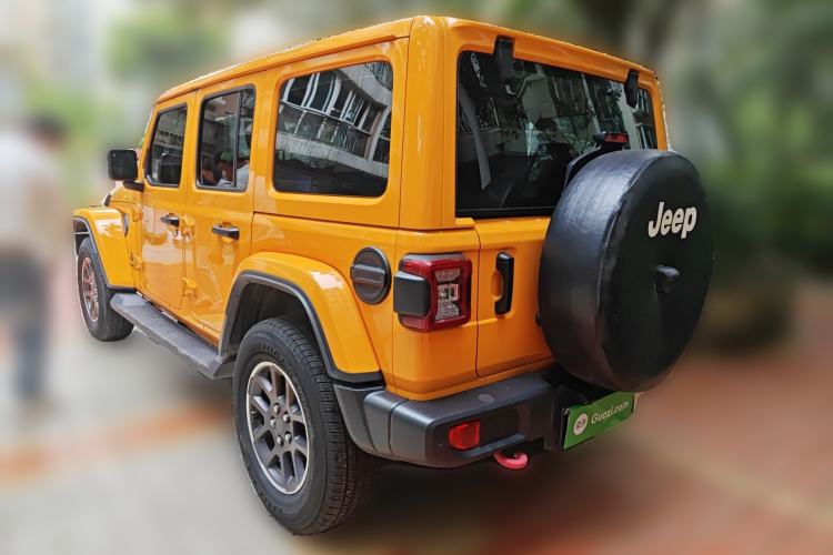 Used Jeep Wrangler 2021 2.0T 80th Anniversary Edition Rear Left 45 Deg