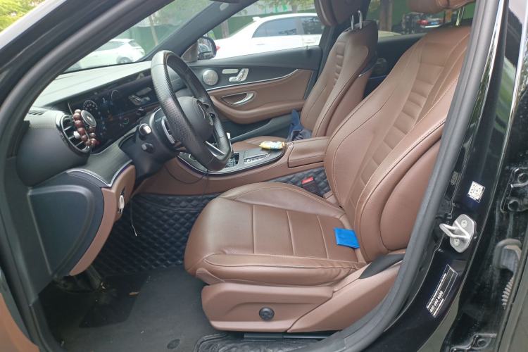 Used Mercedes-Benz E-Class New Energy 2022 Second Facelift E 350 e L Plug-in Hybrid Sports Sedan Left Front Seat