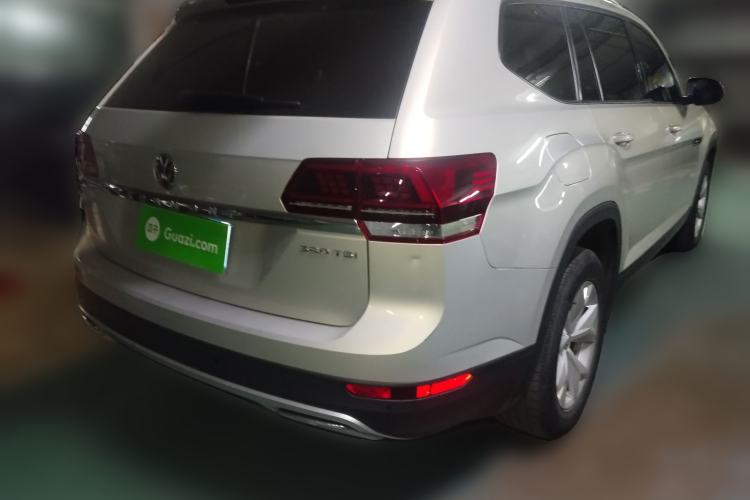 Used Volkswagen Teramont 2017 380TSI Four-Wheel Drive Comfort Edition Rear Right 45 Deg