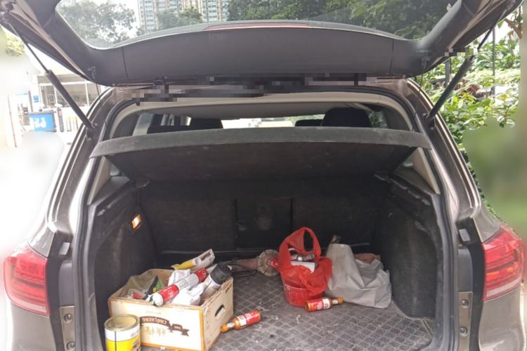 Used Volkswagen Tiguan 2015 1.8TSI Automatic Two-Wheel Drive Comfort Edition Trunk