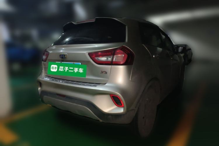 Used Geely Auto Vision X3 2017 1.5L Automatic Luxury Model Rear Right 45 Deg