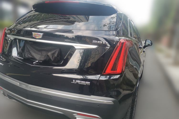 Used Cadillac XT5 2021 2.0T Four-Wheel Drive Luxury Version Rear Right 45 Deg