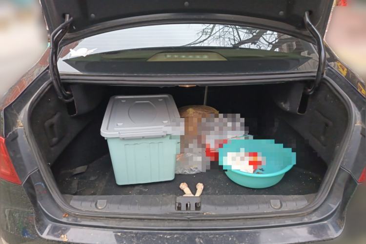 Used BAIC Senova D50 2014 1.5L manual comfort version Trunk