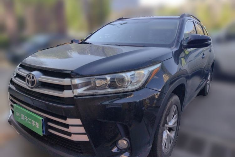 Used Toyota Highlander 2018 2.0T Four-Wheel Drive Elite Edition 7 Seats China VI Standard
